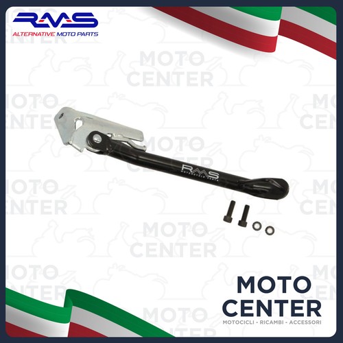 Cavalletto laterale nero - laterale,
